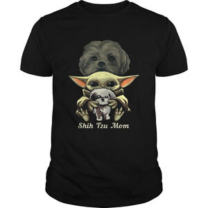 Baby Yoda Shih Tzu Mom Shirt